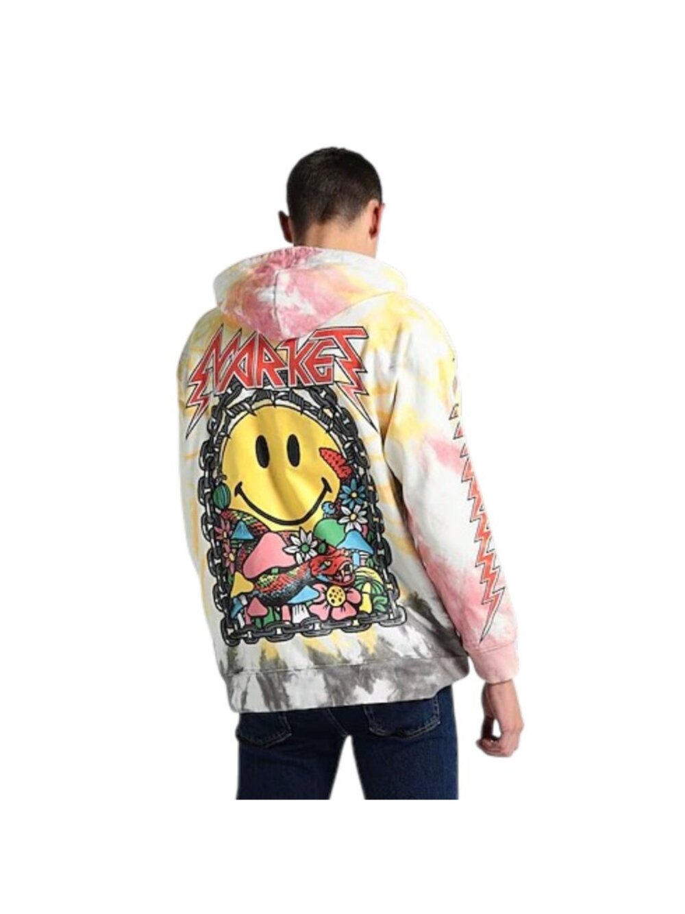 MARKET IRON MARKET TIE-DYE HOODIE Sweatshirt Size: XL NWT